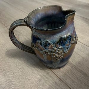 Pottery Pitcher Vase by Greg Olson - Signed - Exc. ConditionNo chips or cracks
